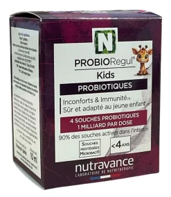 Nutravance ProbioRegul Kids – gouttes probiotiques flacon-pipette 10ml