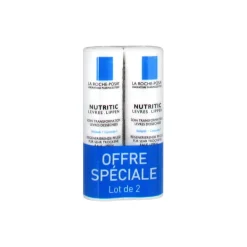 Nutritic lèvres La Roche-Posay - Lot de 2 sticks lèvres