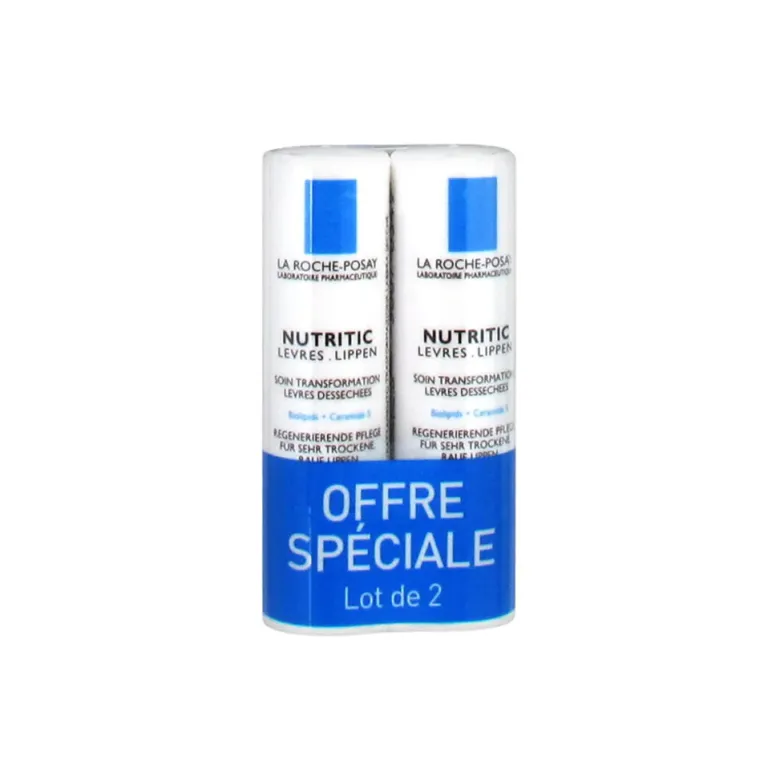 Nutritic lèvres La Roche-Posay - Lot de 2 sticks lèvres