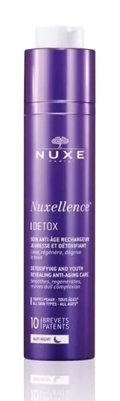 Nuxellence Détox soin nuit anti-âge Nuxe - flacon pompe de 50ml