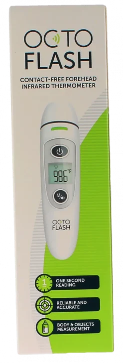 Octoflash thermomètre médical frontal sans contact PediAct – un