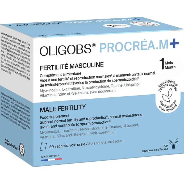 Oligobs Procréa.M+ Laboratoire CCD - boite de 30 sachets