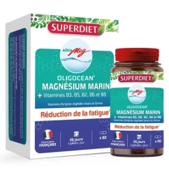 Oligocean Aqua Mag Magnésium d'origine marine - boîte de 80 gélules