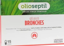 Olioseptil Bronches - boite de 15 gélules
