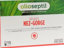 Olioseptil gélules nez-gorge - boîte de 15 gélules