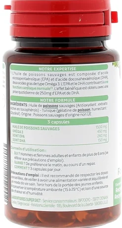 Omega 3 DHA EPA Super Diet - boite de 45 capsules