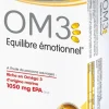 OM3 Equilibre émotionnel - boîte de 60 capsules