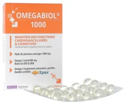 Omégabiol 1000 Ineldea - boîte de 60 capsules