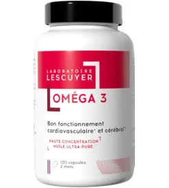 Oméga 3 Lescuyer - pot de 60 capsules