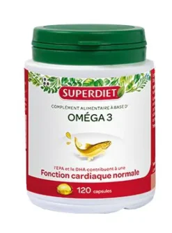 Oméga 3 (saumon) Super Diet - 120 capsules