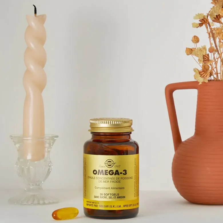 Oméga 3 Solgar - pot de 30 capsules