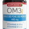 OM3 Huile de foie de morue Super Diet - pot de 120 capsules