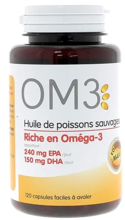 OM3 Huile de poisson sauvage Super Diet