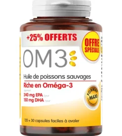 OM3 Huile de poisson sauvage Super Diet