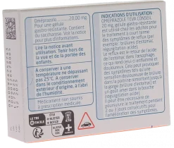 Oméprazole 20 mg Teva conseil – 7 gélules