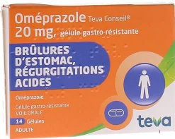 Oméprazole 20 mg Teva – 14 gélules