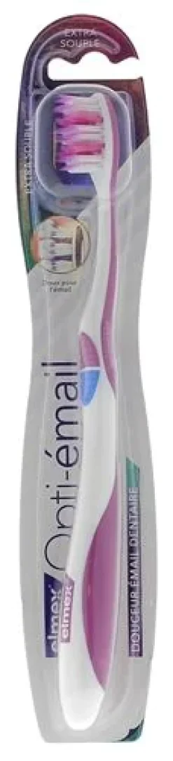Opti-émail Brosse à dents extra souple Elmex - une brosse à dents