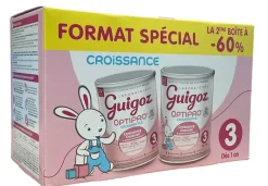 Optipro Lait en poudre croissance 3 dès 1 an Guigoz