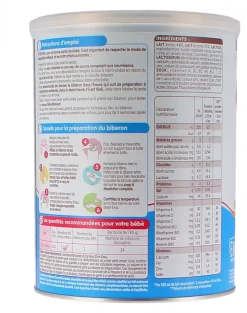 Optipro Lait en poudre croissance 3 dès 1 an Guigoz