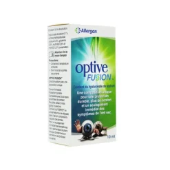 Optive Fusion Solution opthalmique Allergan - flacon de 10 ml