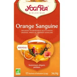 Orange sanguine BIO Yogi Tea - boite de 17 sachets