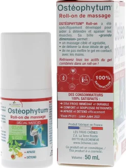 Osteophytum Roll-on Spécial Muscles 3 Chênes - roll-on de 50 ml