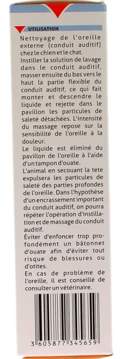 Otifree soluté oriculaire pour les chiens et les chats Vetoquinol