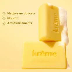 Pain lavant corps bio Krème - pain de 100g