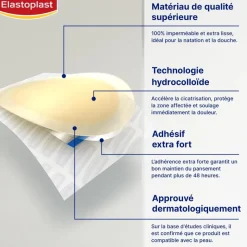 Pansement ampoule Elastoplast - boite de 6 pansements petite taille