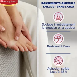 Pansement ampoule Elastoplast - boite de 6 pansements petite taille
