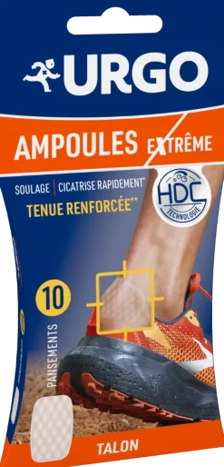 Pansements ampoules Extrême Urgo - boîte de 10 pansements
