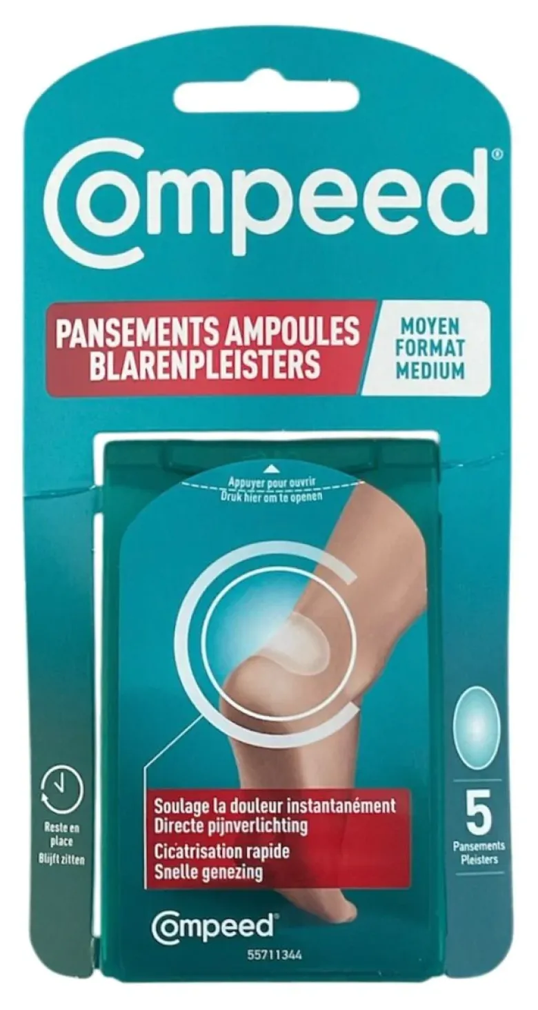 Pansements ampoules moyen format Compeed
