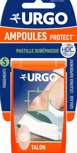 Pansements Ampoules Protect talon Urgo - 5 pansements