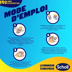 Pansements traitement Durillons Scholl - 4 emplâtres ultra-doux