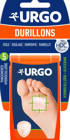 Pansements traitement durillons Urgo - boite de 5 pansements