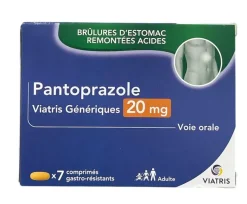 Pantoprazole 20 mg Viatris Générique