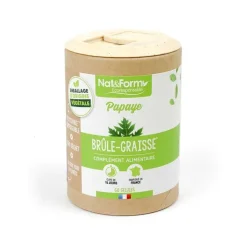 Papaye Ecoresponsable Nat&Form - boite de 60 gélules