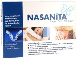 Papillon nasal anti-ronflements Nasanita - 1 papillon nasal