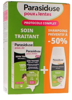 Parasidose Soin traitant anti-poux et lentes