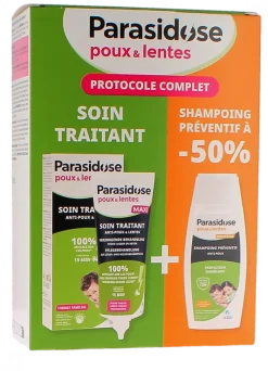Parasidose Soin traitant anti-poux et lentes
