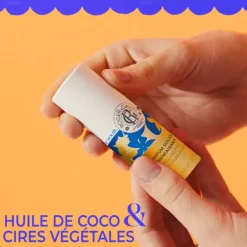Parfum solide bienfaisant vanille soleil Roger & Gallet - stick de 5g
