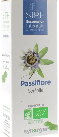 Passiflore sérénité SIPF Synergia - flacon de 100 ml