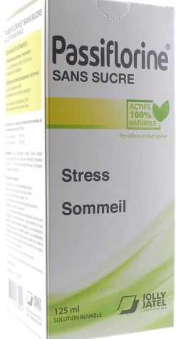 Passiflorine sans sucre – 125 ml