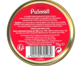 Pastilles Classic édition rétro Pulmoll - boîte de 75 g