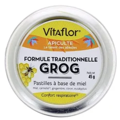 Pastilles Grog Vitaflor - boîte de 45gr