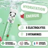 Pastilles hydratation et énergie goût menthe framboise Panda Tea - 20 pastilles effervescentes