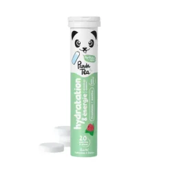 Pastilles hydratation et énergie goût menthe framboise Panda Tea - 20 pastilles effervescentes