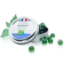 Pastilles à la menthe forte sans sucre Ricqlès - boîte de 45 g