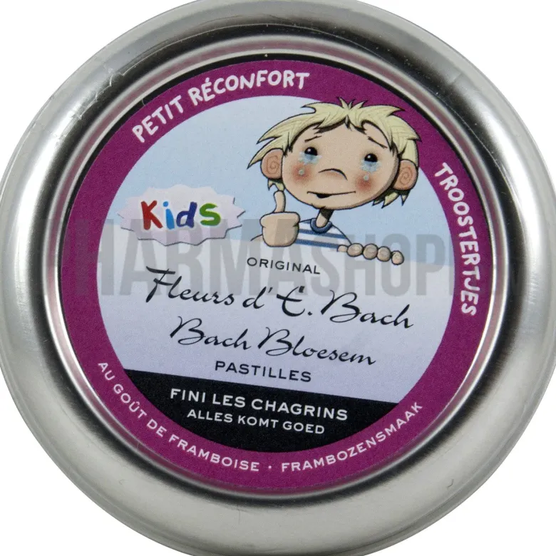 Pastilles petit réconfort "fini les chagrins" du dr Bach Lemon Pharma - boite de 50 g