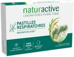 Pastilles respiratoires Naturactive - boite de 24 pastilles